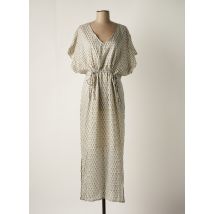 HARRIS WILSON - Robe longue beige en viscose - Femme - Taille 38 - Modz
