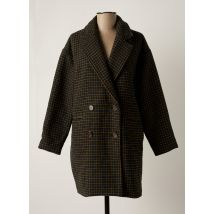 GARANCE - Manteau long bleu en polyester - Femme - Taille 38 - Modz