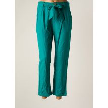 GARANCE - Pantalon droit bleu en viscose - Femme - Taille 36 - Modz