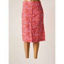 HARRIS WILSON - Jupe mi-longue rouge en lin - Femme - Taille 42 - Modz