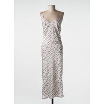 NOO - Robe longue beige en polyester - Femme - Taille 40 - Modz