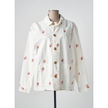 MAISON LABICHE - Veste casual blanc en coton - Femme - Taille 38 - Modz