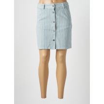 MAISON LABICHE - Jupe courte bleu en coton - Femme - Taille 40 - Modz