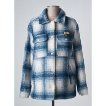 FIVE - Manteau court bleu en polyester - Femme - Taille 36 - Modz