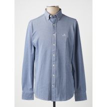 GANT - Chemise manches longues bleu en coton - Homme - Taille S - Modz