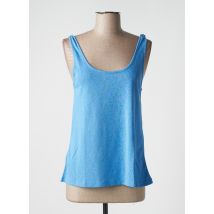 MOLLY BRACKEN - Top bleu en coton - Femme - Taille 38 - Modz