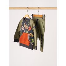 BOBOLI - Ensemble pantalon vert en coton - Garçon - Taille TU - Modz