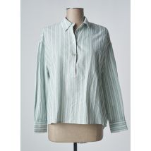 SEE U SOON - Chemisier vert en coton - Femme - Taille 40 - Modz