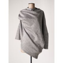 LOTUS EATERS - Pull tunique gris en viscose - Femme - Taille 36 - Modz