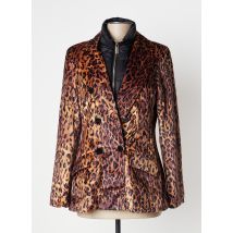 LOLA CASADEMUNT - Blazer marron en polyester - Femme - Taille 40 - Modz