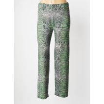 JEI'S BY LETIZIA DENARO - Pantalon droit vert en viscose - Femme - Taille 38 - Modz