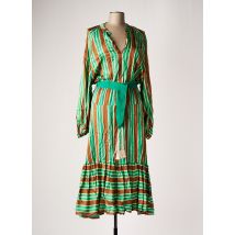 DIXIE - Robe longue vert en viscose - Femme - Taille 40 - Modz