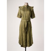 NUMPH - Robe longue vert en viscose - Femme - Taille 38 - Modz