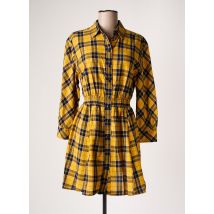 DESIGUAL - Robe courte jaune en coton - Femme - Taille 36 - Modz