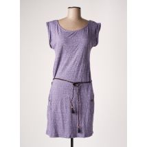 RAGWEAR - Robe mi-longue violet en polyester - Femme - Taille 40 - Modz