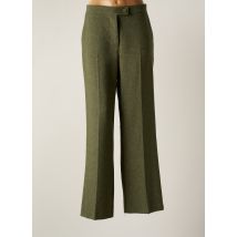 IMPERIAL - Pantalon droit vert en polyester - Femme - Taille 36 - Modz