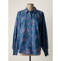 NUMPH - Chemisier bleu en coton - Femme - Taille 36 - Modz