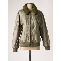 NUMPH - Blouson vert en coton - Femme - Taille 40 - Modz