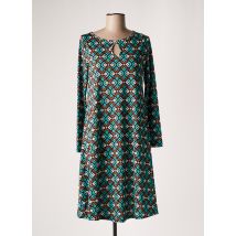 AN II VITO - Robe mi-longue noir en polyester - Femme - Taille 38 - Modz