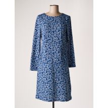 MD'M - Robe mi-longue bleu en polyester - Femme - Taille 36 - Modz