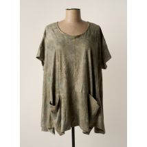 ALEMBIKA - Top vert en polyester - Femme - Taille 36 - Modz