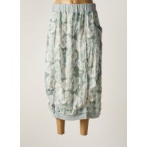 GERSHON BRAM - Jupe mi-longue vert en viscose - Femme - Taille 46 - Modz