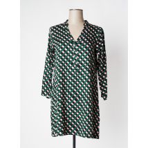 COMPAÑIA FANTASTICA - Robe courte vert en viscose - Femme - Taille 36 - Modz