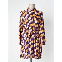 COMPAÑIA FANTASTICA - Robe courte violet en viscose - Femme - Taille 42 - Modz