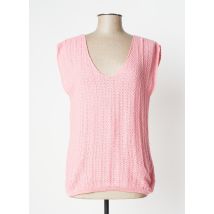 PRINCESSE NOMADE - Pull rose en coton - Femme - Taille 42 - Modz
