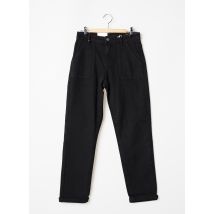 F.A.M. - Jean coupe Mom noir en coton - Femme - Taille 34 - Modz