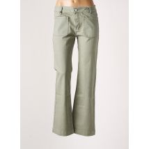 F.A.M. - Jeans bootcut vert en coton - Femme - Taille W31 - Modz