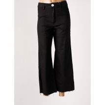F.A.M. - Jean coupe flare noir en coton - Femme - Taille 36 - Modz