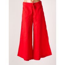 ZEN ETHIC - Pantacourt rouge en coton - Femme - Taille 42 - Modz