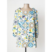 SEE YOU - Robe mi-longue bleu en viscose - Femme - Taille 56 - Modz