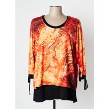JEAN MARC PHILIPPE - Top orange en polyester - Femme - Taille 44 - Modz