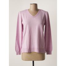 MINO MORA - Pull rose en acrylique - Femme - Taille 36 - Modz