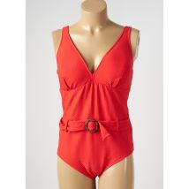 NURIA FERRER - Maillot de bain 1 pièce rouge en polyamide - Femme - Taille 46 - Modz