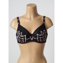LOUISA BRACQ - Soutien-gorge noir en polyamide - Femme - Taille 90E - Modz