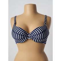 NURIA FERRER - Haut de maillot de bain bleu en polyamide - Femme - Taille 100D - Modz