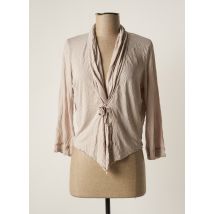 VETONO - Veste casual beige en polyester - Femme - Taille 44 - Modz