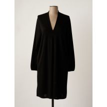 DANIELA - Robe mi-longue noir en viscose - Femme - Taille 40 - Modz