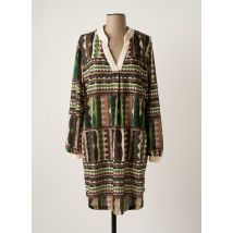 JOY - Robe mi-longue vert en viscose - Femme - Taille 42 - Modz