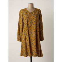 AGATHE & LOUISE - Robe mi-longue jaune en viscose - Femme - Taille 36 - Modz