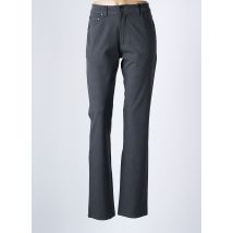 IMPAQT - Pantalon slim gris en polyester - Femme - Taille 40 - Modz