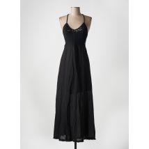 GAUDI - Robe longue noir en coton - Femme - Taille 42 - Modz