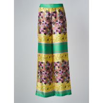 GAUDI - Pantalon large jaune en polyester - Femme - Taille 34 - Modz