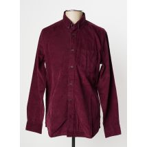 SELECTED - Chemise manches longues rouge en coton - Homme - Taille XS - Modz