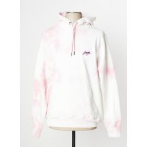 WRUNG - Sweat-shirt à capuche rose en coton - Homme - Taille M - Modz