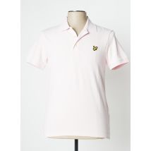 LYLE & SCOTT - Polo rose en coton - Homme - Taille S - Modz