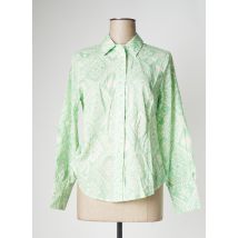 TRAMONTANA - Chemisier vert en coton - Femme - Taille 42 - Modz